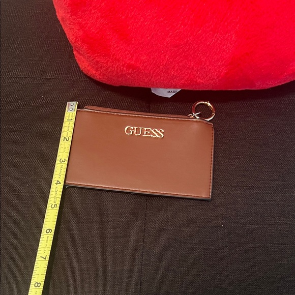 #1439**GUESS Tan Shoulder Bag with Pouch - Picture 6 of 12